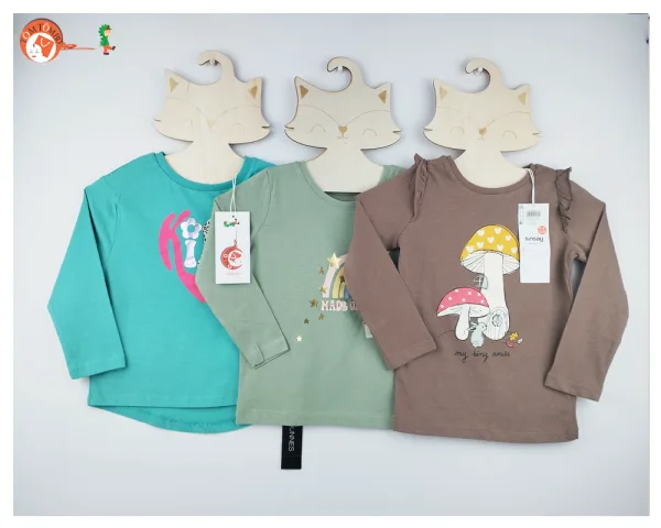 Girls long sleeve t shirts