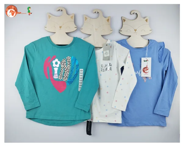 Girls long sleeve t shirts