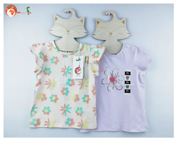 Girls dress short sleeves
