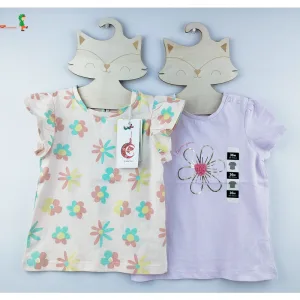 Girls dress short sleeves