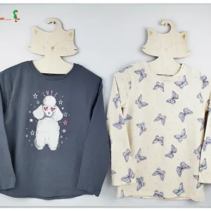 girls winter long sleeves t shirt
