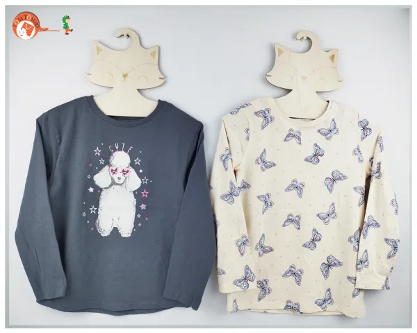 girls winter long sleeves t shirt