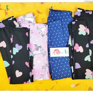 Multicolor Girls Leggings