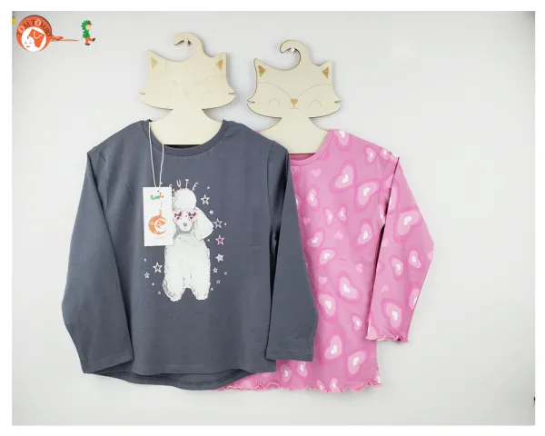 winter girls' long sleeves