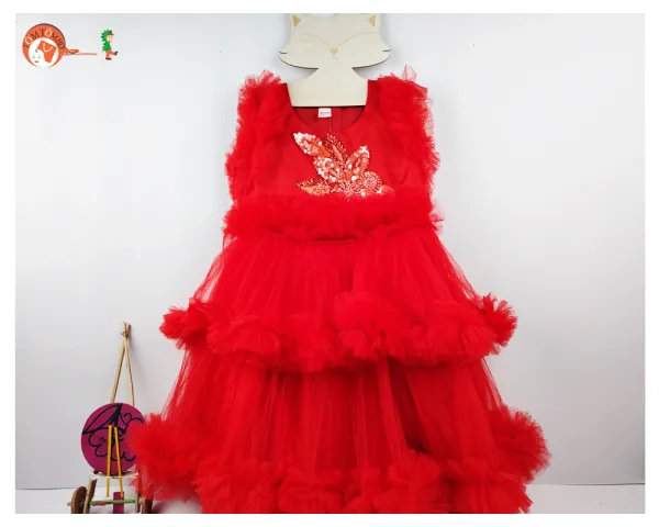 girls highquality party Dress in Tom Tom BD Brand shop - Image 4