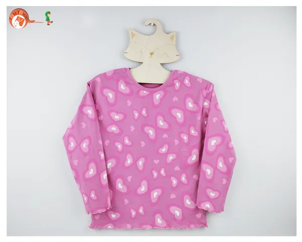 winter girls' long sleeves