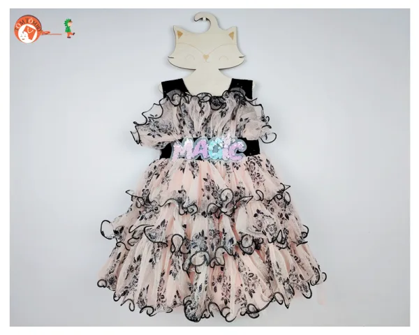 Multicolor Party Dress