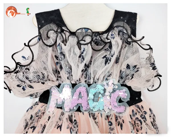 Multicolor Party Dress