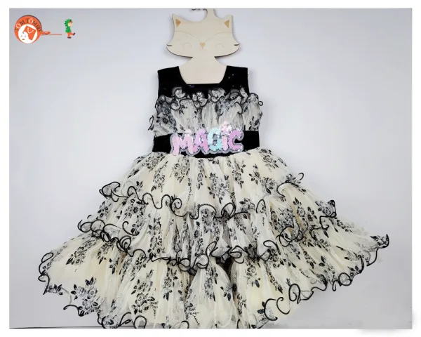Multicolor Party Dress